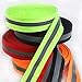 High Visibility Reflective Tape Strip, Fabric Florescent Reflective Safety Tape Sew-on Warning Safety Trim… (0.98in0.39in, Green)
