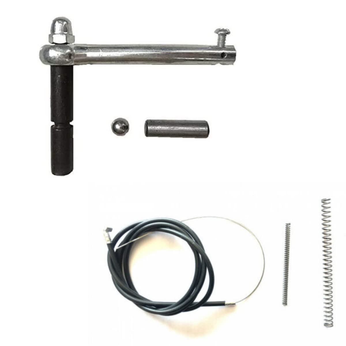 CDHPOWER 2 Stroke Motor Clutch Repair Kit and Clutch Cable for 48cc/50cc/66cc/80cc Gas Motorized Bicycle Gas Engine