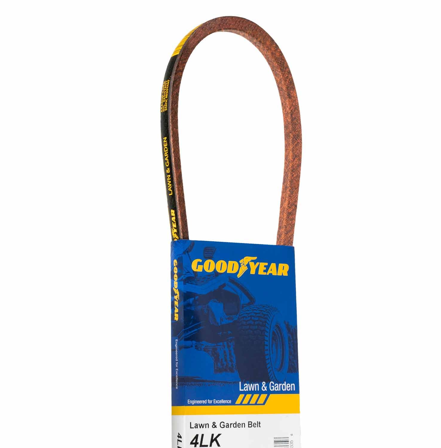 Goodyear 4LK440 Lawn and Garden Aramid VBelt 1/2 x 44 in
