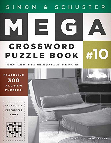 Simon & Schuster Mega Crossword Puzzle Book #10 (10) (S&S Mega Crossword Puzzles)