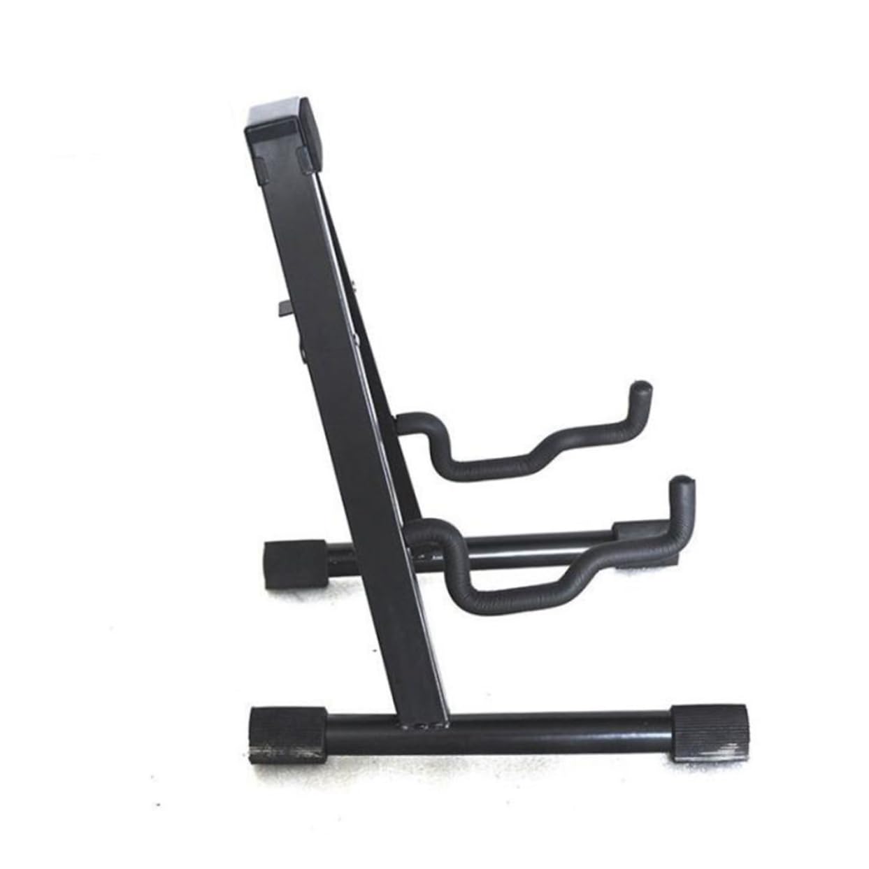 Yardwe Vertical Non Slip Guitar Stand a Shaped Holder for Acoustic Electric Bass Guitars and Banjo Lightweight Durable Design with Industrial Base Black