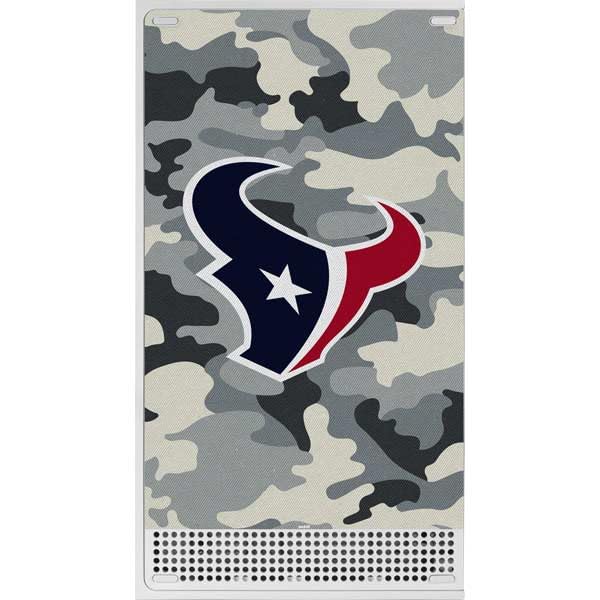Skinit Decal Gaming Skin Compatible with Xbox Series S Bundle - Officially Licensed NFL Houston Texans Camo Design