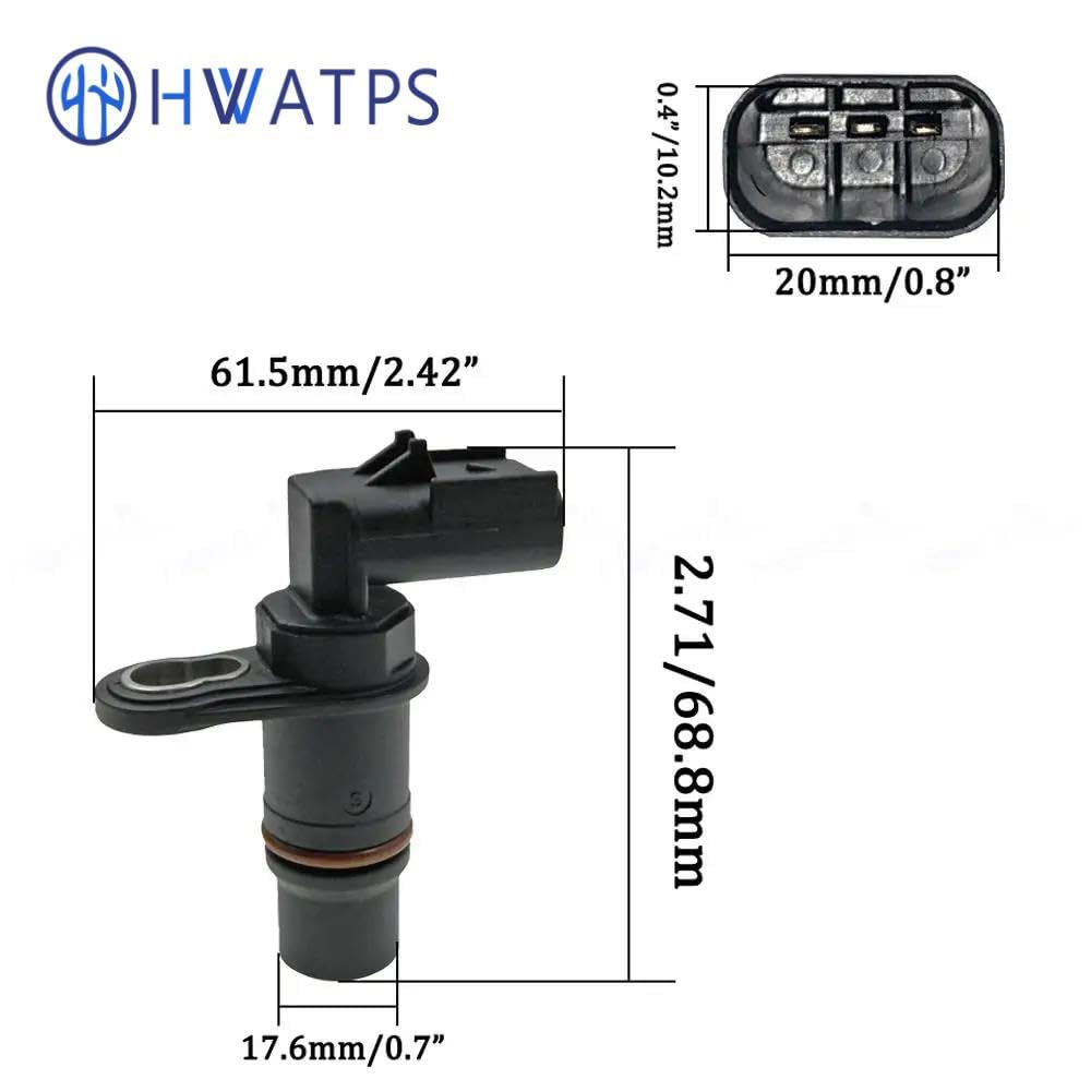 Engine Crankshaft Camshaft Position Sensor - Compatible With 2872279 4921686 3408531