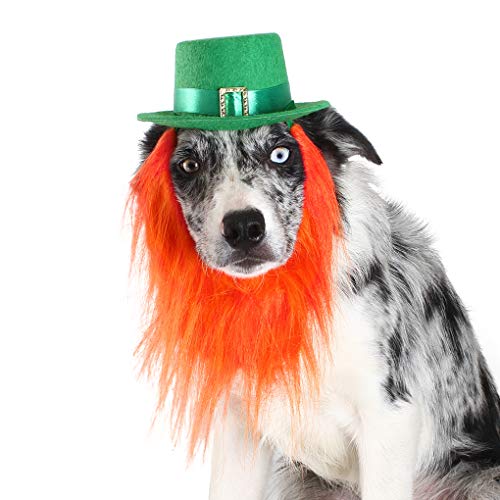 FOMATE Green Hat Costumes for Saint Patrick's Day (Dog)