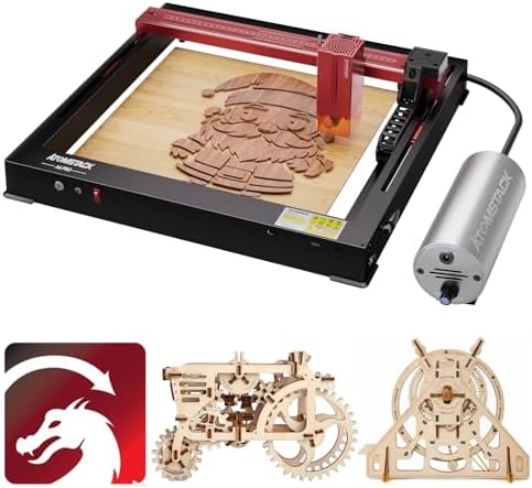 ATOMSTACK A6 Pro Laser Engraving Machine with Air Assist Kit, Lightburn ...