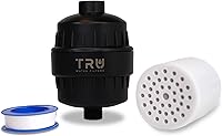 Vista 1 de Filtro de ducha TRU de alto rendimiento - Reduce el cloro y otros sedimentos nocivos. Alivia la piel seca y con picazón, mientras mejora la salud