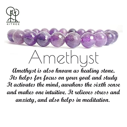 Image of HEALING AND SEMI-PRECIOUS CRYSTAL STONE BRACELET 8 MM ROUND FOR FENSHUI