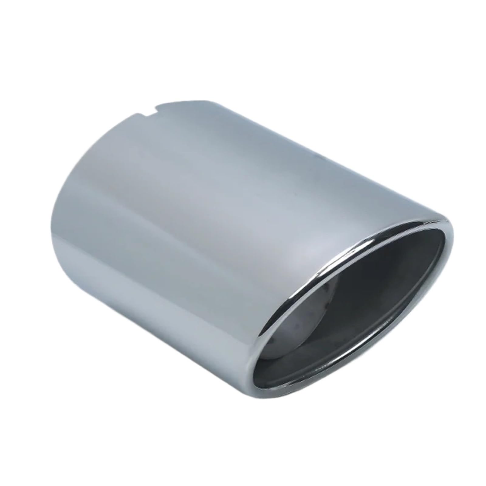uniwersalna rura wydechowa 2PCS 304 końcówka tłumika wydechu ze stali nierdzewnej akcesoria samochodowe do Toyota RAV4 2019 2020 2021 2022 2023 2024 Tłumik końcowy | Silver