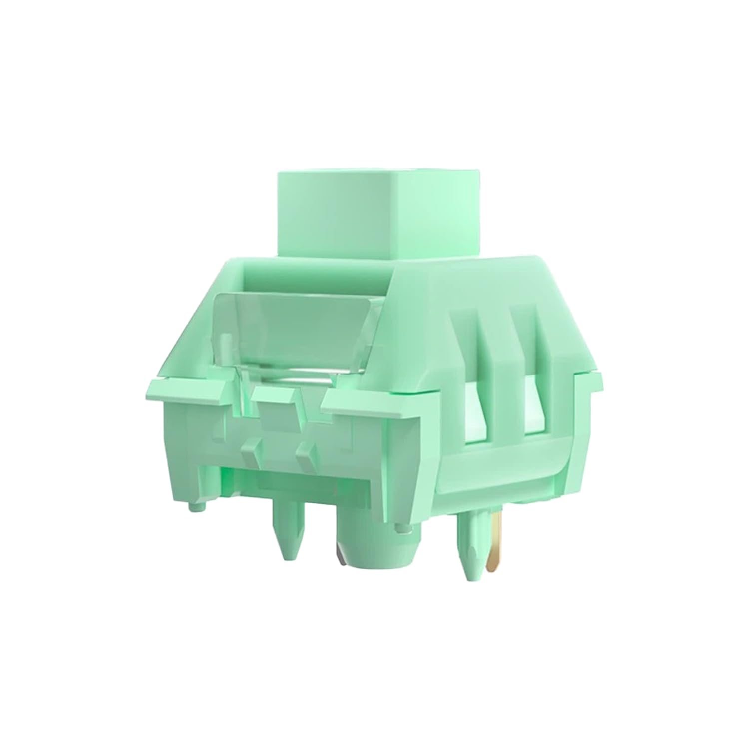 Glacier Kailh Four Seasons Box Switch Pre-lubed 5-pin Switches Set for Mechanical Keyboard with Free Key Caps/Switches Puller Included (Spring, 35 PCs