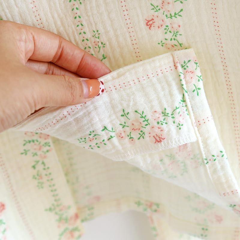 Vhitler Linen Set Coquette Womens Pajamas Set Summer Lounge Sets for Women Old Money Aesthetic4