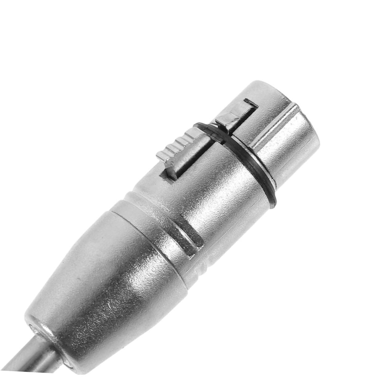 Uonlytech 5 Set Di Materiale in Lega Di Zinco Per Adattatore Jack Stereo Con Convertitore Audio Da 1/4 Di Presa Jack Per Cuffie Da 6 35 Mm 3 Pezzi * 5
