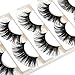 Wleec Beauty Dramatic False Eyelashes Handmade Long Fake Lashes Pack F27/L (15 Pairs/3 Pack)