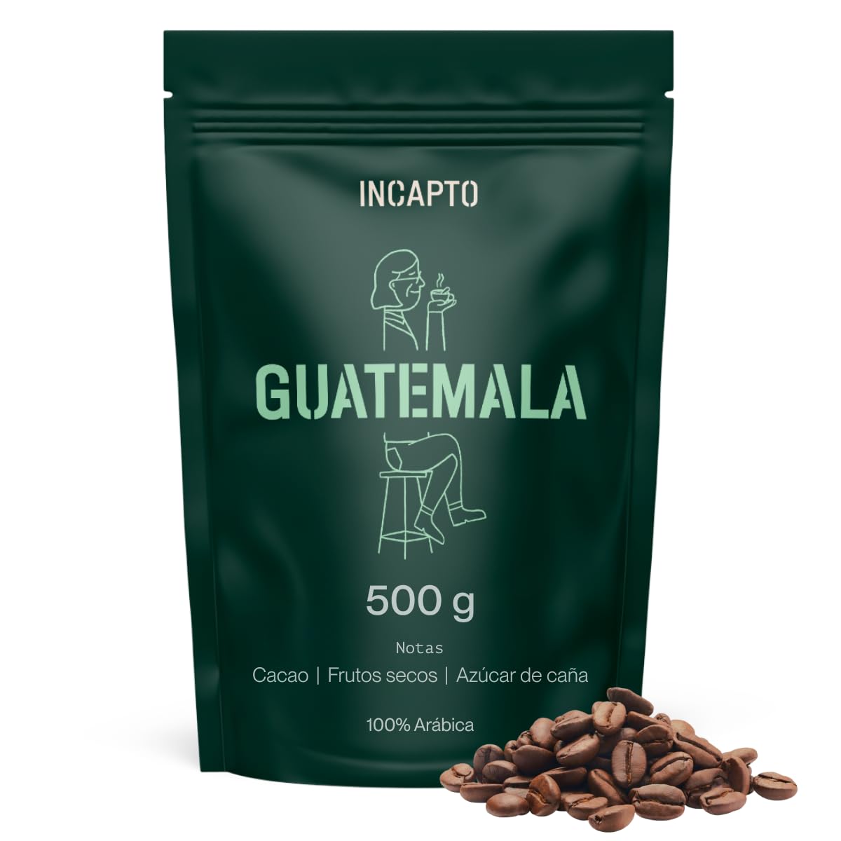Incapto Café en Grano de Especialidad 500g | Origen Guatemala