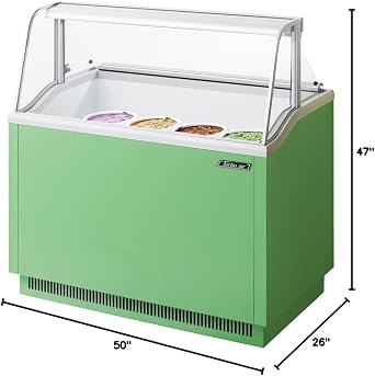 Turbo Air Ice Cream Dipping Cabinets TIDC-47G