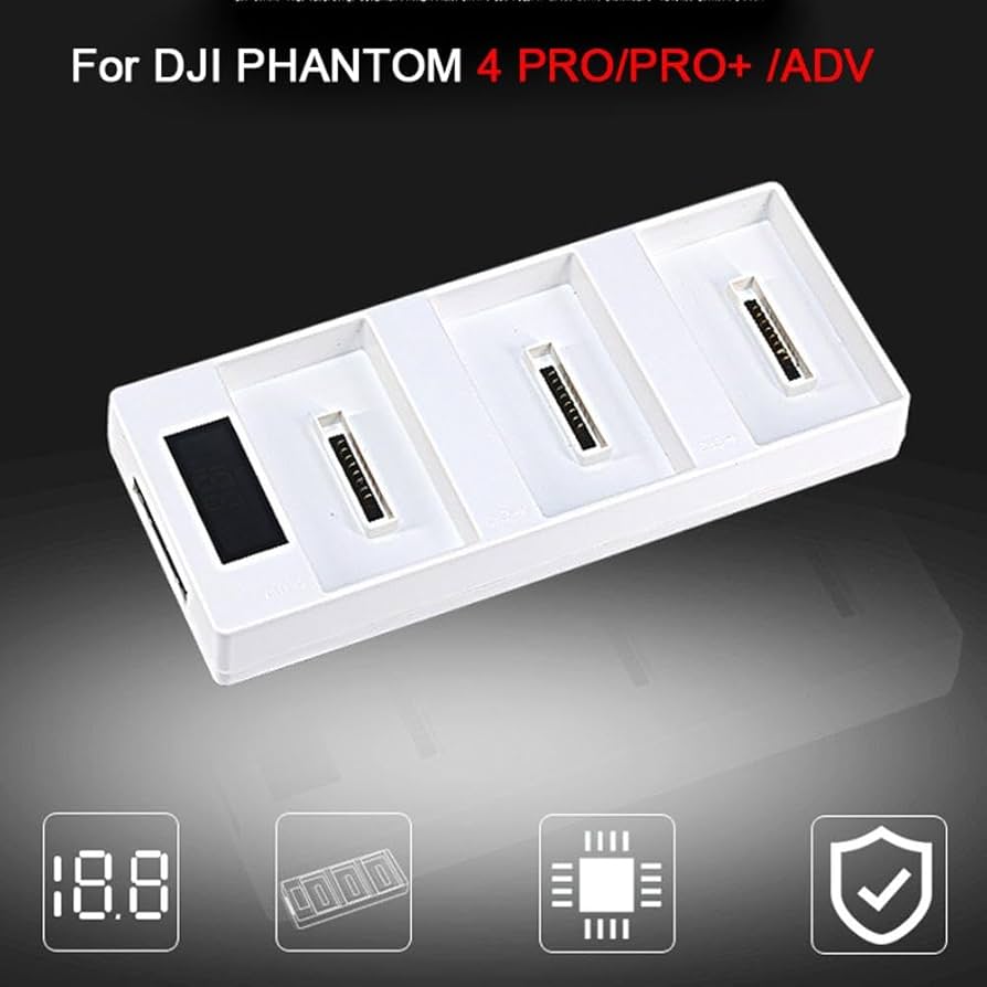 Amazon.co.jp: DJI 用Phantom 4 Pro/Adv/Pro+用3スロットデジタル