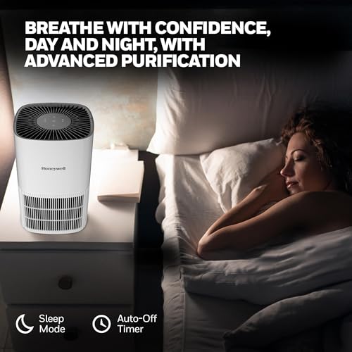 Honeywell HPA120WC Air Purifier, HEPA Filter, White, Small-Medium Room, Covers upto 530 sq. ft.* by Honeywell - Image 4