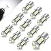 JEFLYM 10 Stück 1156 Glühbirne,1156 12V Birne, 2 Watt 6000K Glühbirne(Weiß) 12V/140A günstig Kaufen-JEFLYM 10 Stück 1156 Glühbirne,1156 12V Birne, 2 Watt 6000K Glühbirne(Weiß)