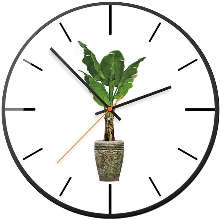 Horloge décorative idyllique en métal pour embellir votre maison