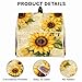 4.5 qt and All 5 qt Kitchen stand mixer Dust Cover, Kitchen Appliance Protective Covers with Top Handle and Pocket, Sunflower bouquet
