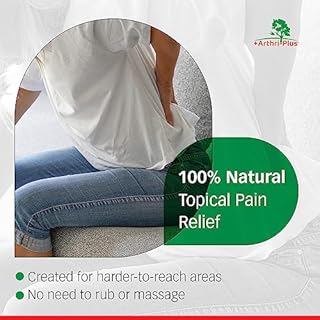 ARTHRI-PLUS Natural Pain Relief Spray - Long Lasting Topical Pain Reliever - (Spray (pack of 2))