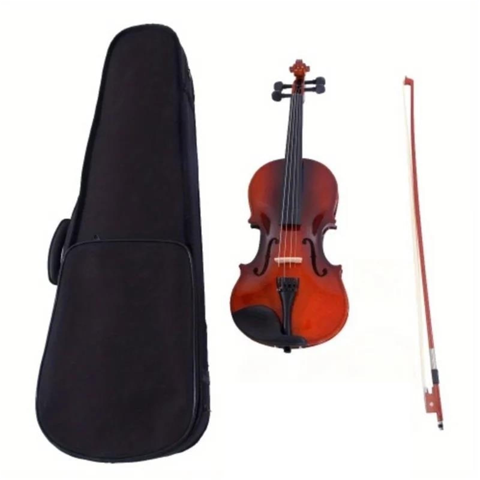 Violini Professionali Set Di Violino Acustico In Legno Massello Con Custodia Portatile E Archetto Adatto A Musicisti Tutti I Livelli Abilità