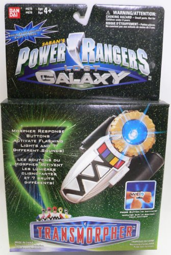 power rangers lost galaxy toys