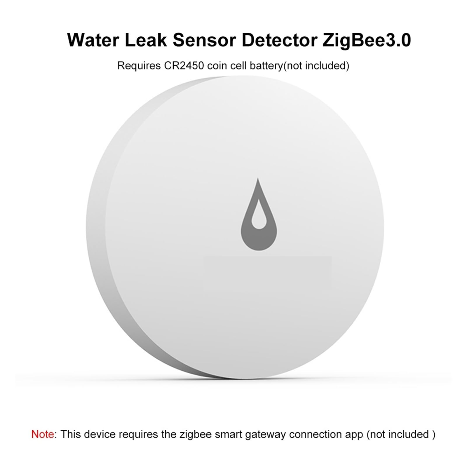 Capteur de Fuite d'eau Tuya détecteur Intelligent capteur d'inondation sans Fil Smartlife Alarme sécurité for Maison Intelligente