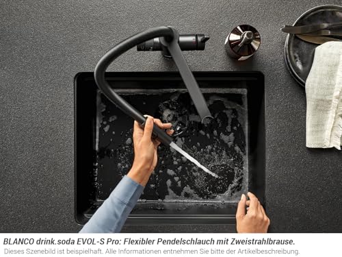 Foto von BLANCO drink.soda EVOL-S Pro PVD Steel | Multifunktionales