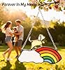 Rainbow Bridge Pet Memorial Gifts for Dogs Memorial Gifts for Loss of Dog Sympathy Gift Pet Loss Bereavement Remembrance Memory Ornaments for Dog Lovers in Memory of Pet Passing Away Window Hanging #2