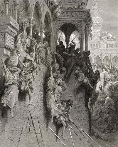 Art Mural Gustave Doré : impression moderne sur toile 60x90cm haute définition