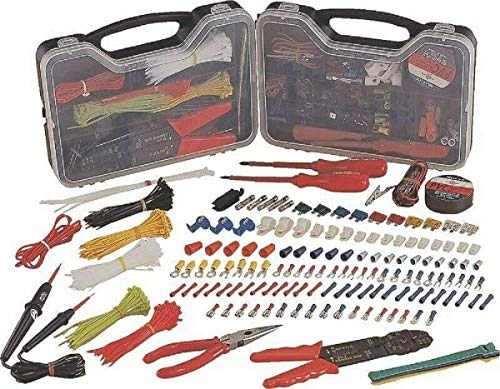 Kit de reparación eléctrica multiusos 399 piezas con estuche miniatura 2