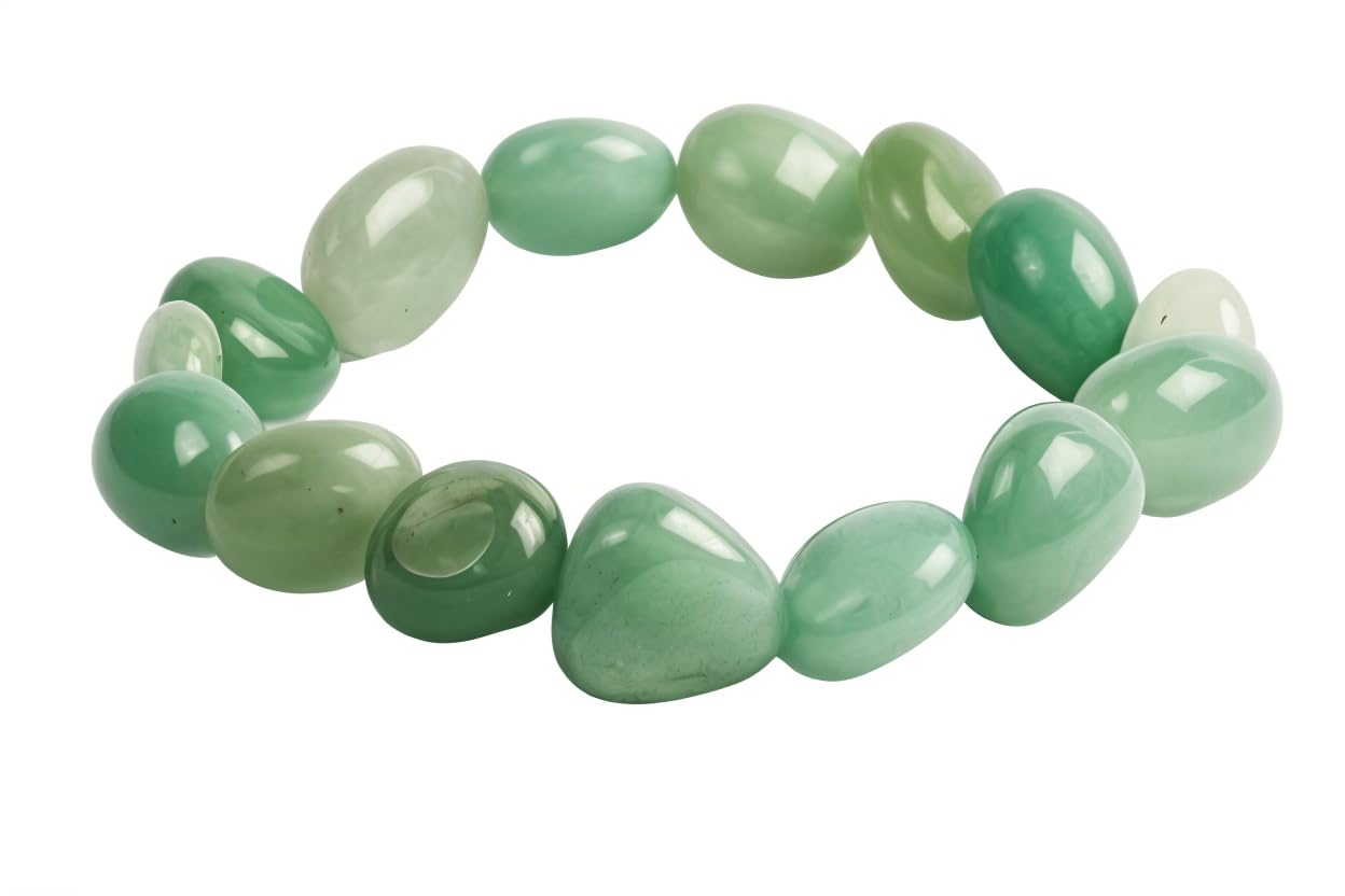 See full amazon price history chart for ARE Aeora Rocks : Green Aventurine Tumbled Bracelet - Natural Healing Bracelet - Mens Womens Green Aventurine Stylish Charm Crystal Tumbled Bracelet for Better Job Opportunities, Increase Prosperity ARE Aeora Rocks : Green Aventurine Tumbled Bracelet - Natural Healing Bracelet - Mens Womens Green Aventurine Stylish Charm Crystal Tumbled Bracelet for Better Job Opportunities, Increase Prosperity (B0CYPT3TQ4) Amazon Price History, Amazon Price Tracker
