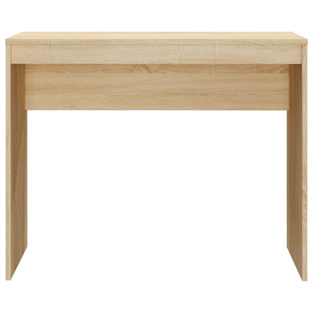 Scrivania Sonoma Rovere 90 x 40 x 72 cm, robusto materiale in legno, ideale per casa, ufficio, giochi, cameretta dei bambini, tavolo per computer salvaspazio