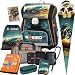 Generisch Auto - Speed Acceleration - Race - OxyBag PREMIUM Schulranzen-Set (10 teilig mit Sporttasche und Schultüte)