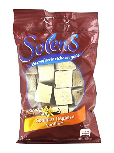 Solens Vanilla Liquorice Gums 100G