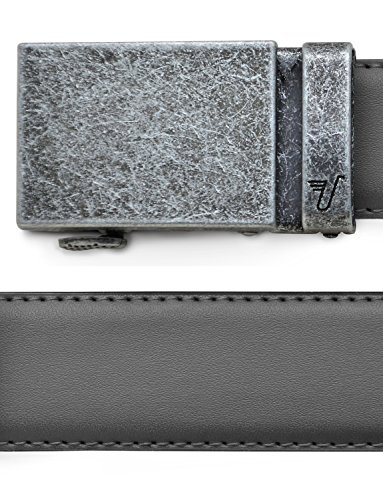 Image of Mission Belt Men's Leather Ratchet Belt, 40mm Metal Collection