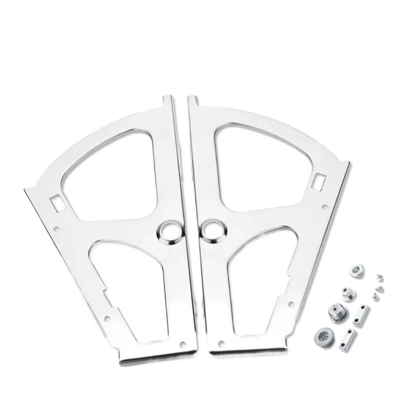 Fagoritime 1 Layer Silver Shoes Drawer Cabinet Hinges, Shoe Cabinet Hes Multicolor Stainless Steel Foldable Shelf Fitt(1 Layer Silver)