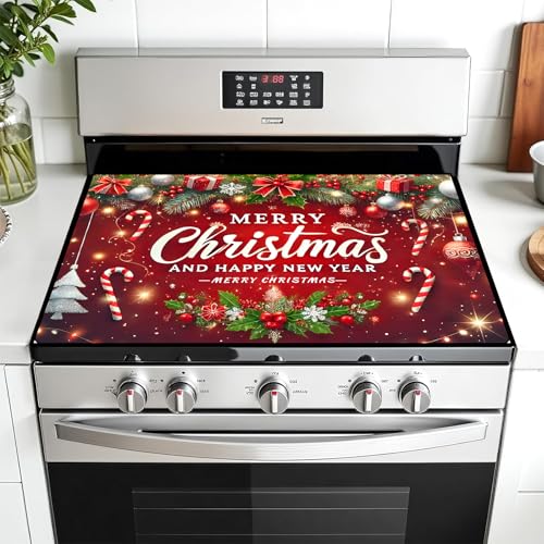 Image of Stove Top Cover for Electric Stove: 28''x20'' Stove Cover Elevate Your Kitchen Reliable Heat Protection,Non-Slip Kitchen Decor (MAI-G2411289)