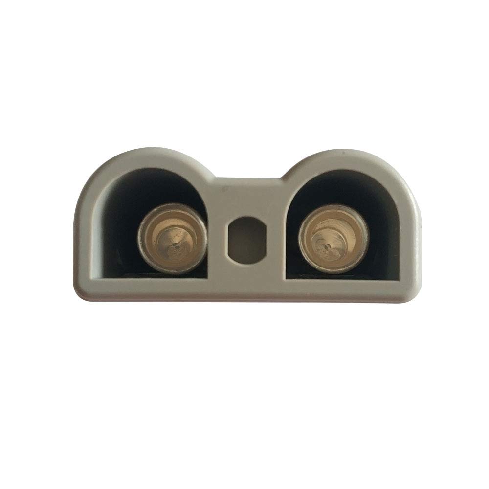 Super Sale 🛒 50 Amp 10Gauge Battery Quick Connector 12-36V Battery Quick Disconnect Wire Harness Plug Kit Battery Quick Connector Disconnect Plug for Motor Winch Trailer (Grey, 10/12AWG)