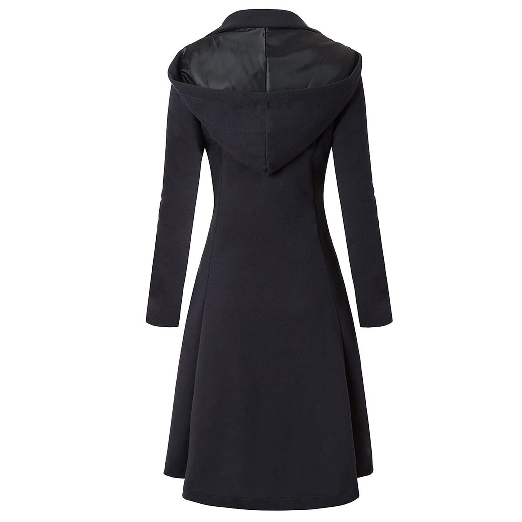 Manteau en Laine à Ourlet IrréGulier pour Femmes