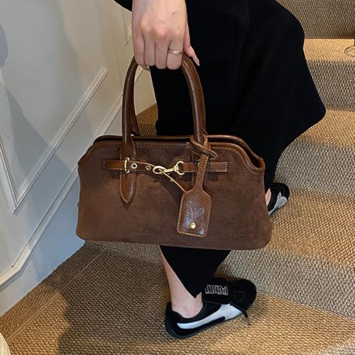 Bolso Tote de gamuza sintética para mujer miniatura 2