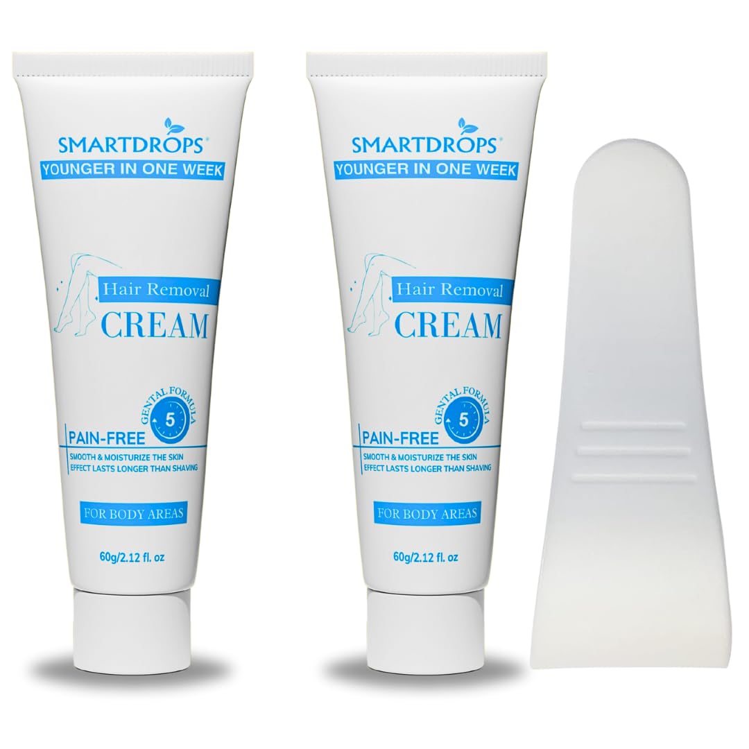 Hair Removal Lotion for Unwanted Hair | Hair Removal Cream for Women & Men | Painless Bikini Hair Removal Gel Cream | Hair Removal Foam & Cream | hair removal - Pack 2