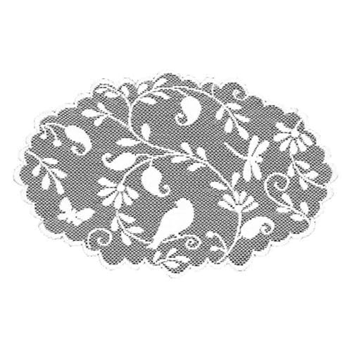 Heritage Lace Bristol Garden 14-Inch by 20-Inch Placemat, Cafe, Set of 2