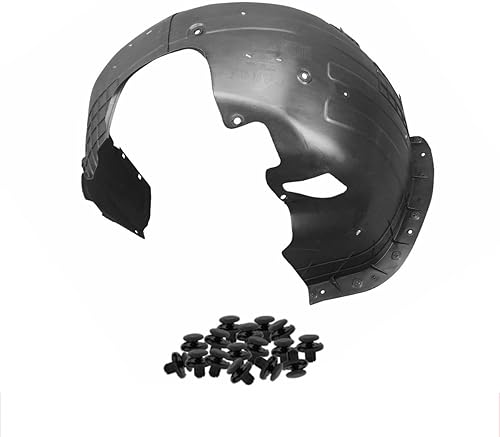 Parts N Go Forro de guardabarros con clips para Accent Sedan 2018-2021 delantero izquierdo lado del conductor HY1248170 86811J0000