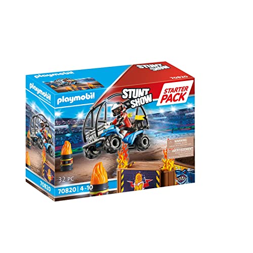 Playmobil 70820 Starterpack Stuntshow Quad Met Vuurhelling