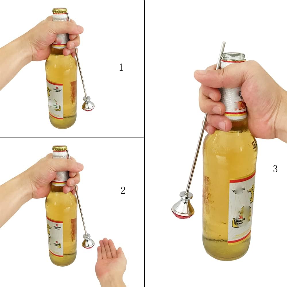 WODEGIFT ジェムボトルオープナー クリスタルオープナー ファミリーパーティー バードリンク アウトドアバーベキュー ブルー