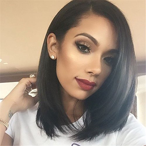 13” Bob Short Hair Wigs for Women Straight Synthetic Hair Full Wigs By N&T