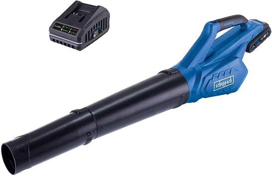Scheppach Ak l  yaprak  fleyici C-BL700-X 20V eksenel yaprak  fleyici | hava g c  516 m /h | hava h z  155 km/h | 20 V-IXES serisi | 2 Ah ak  ve  arj cihaz  ile