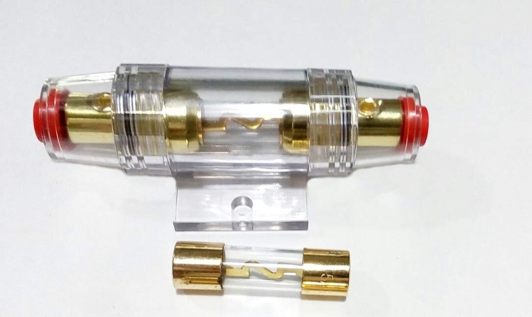 Buy ees.60 Amp Fuse Holder 4Gauge 8Gauge Wire DC AWG Auto Inline Car