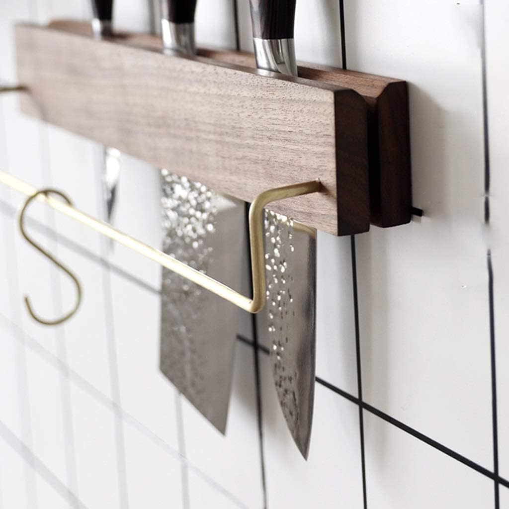 Knife Block Storage Stand Kitchen,Only Selling Cutter Holder,2-in-1,Rack for Wall Hanging Bar